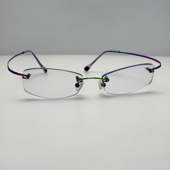 Zenni Eyeglasses Eye Glasses Frames Rimless Rainbow 372229